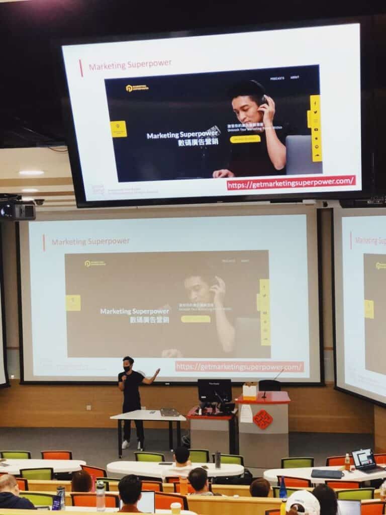 PolyU podcasting and content marketing sharing