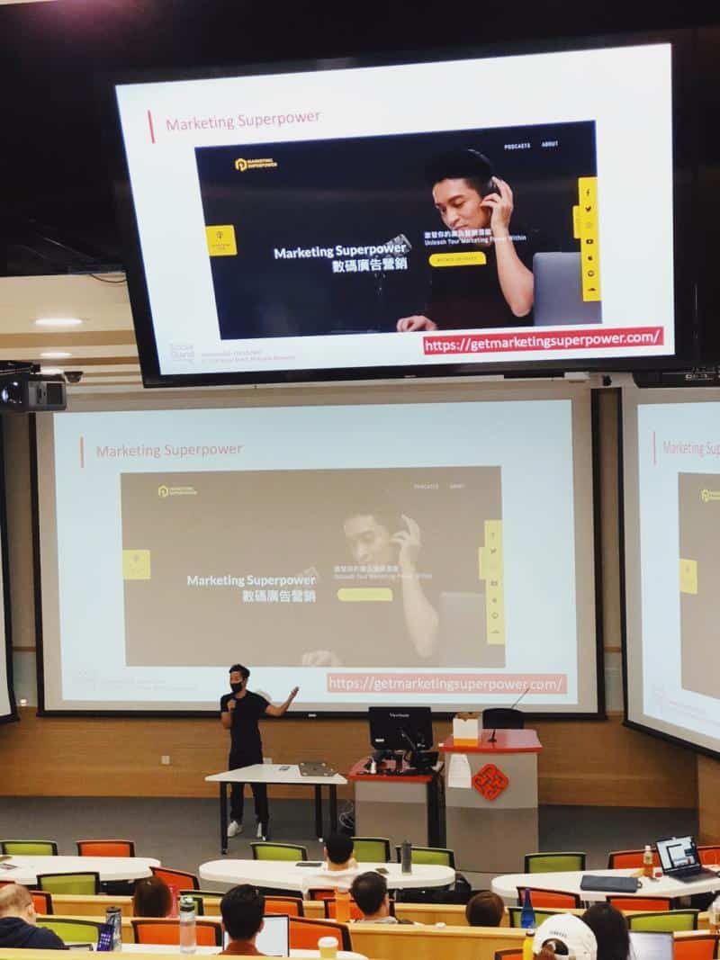 PolyU podcasting and content marketing sharing