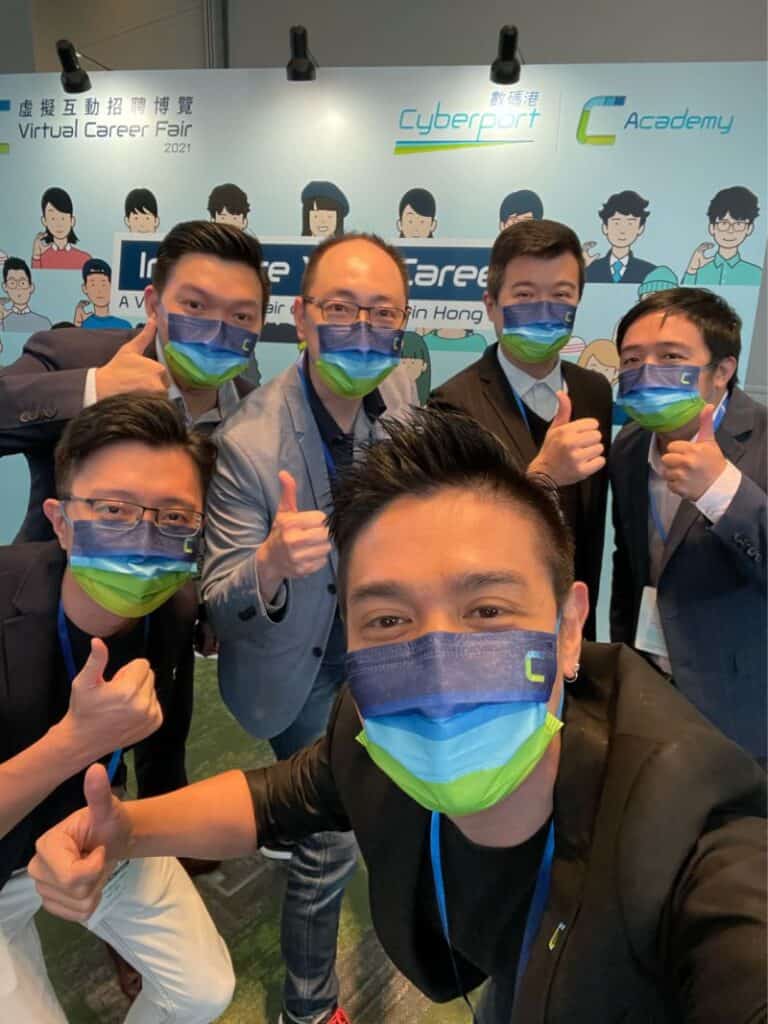 Cyberport Virtual Career Fair digital marketing career sharing
