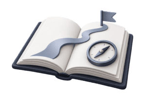 3D brand storytelling and strategy icon