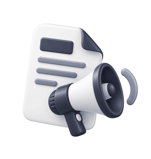 Content marketing and digital PR training icon