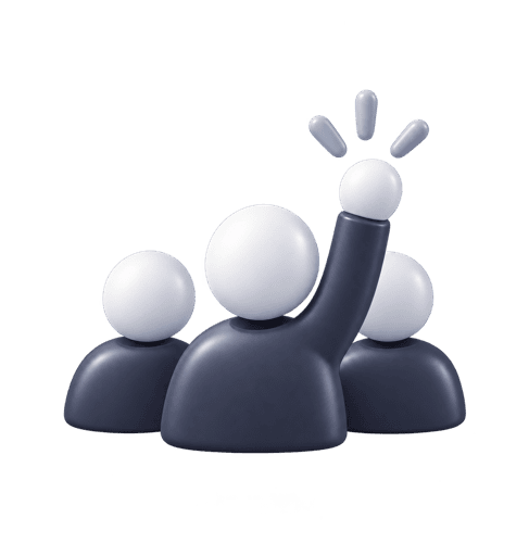 3D learner engagement icon